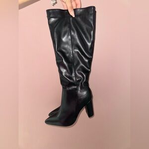 Black Knee-High Women's Boots